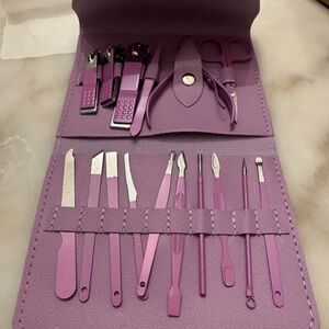 Purple Manicure Set